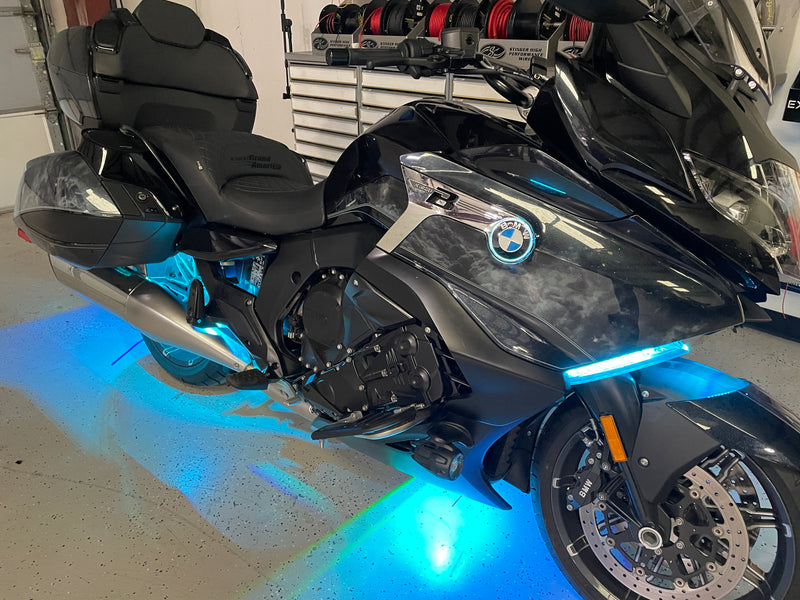 2022 BMW K1600B Grand America Midnight Edition Stage 4 Upgrade w/ RGB+W Lighting