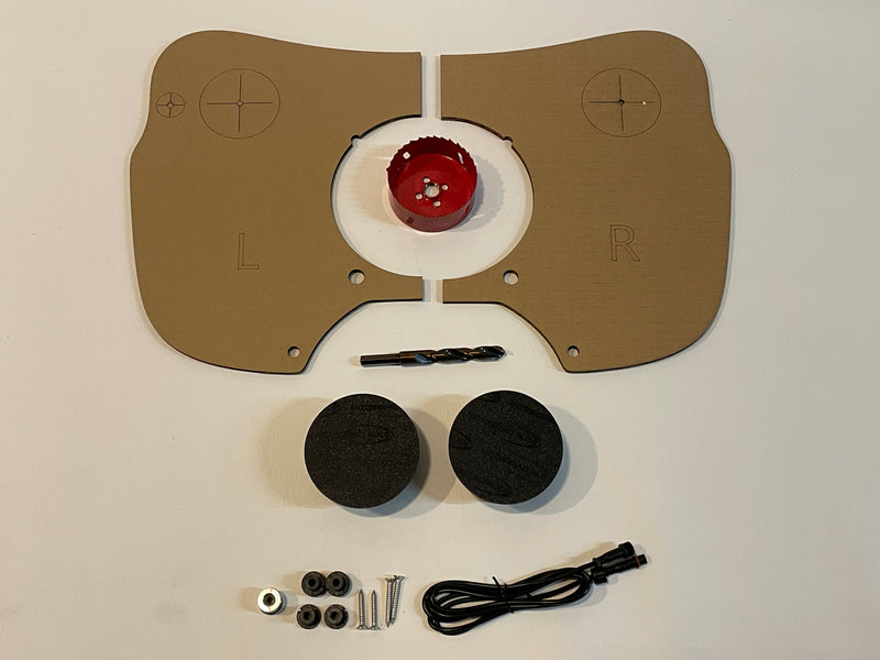 Subwoofer Upgrade For The BMW 49L Top Case K1600 GT GTL R1200RT R1250RT