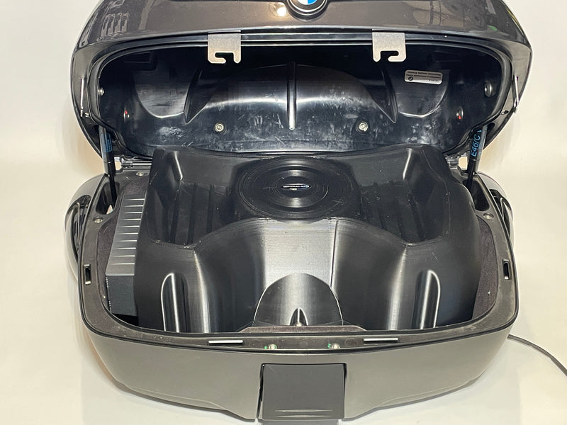 Amplified Subwoofer Upgrade For The BMW 49L Top Case K1600 GT GTL R1200RT R1250RT
