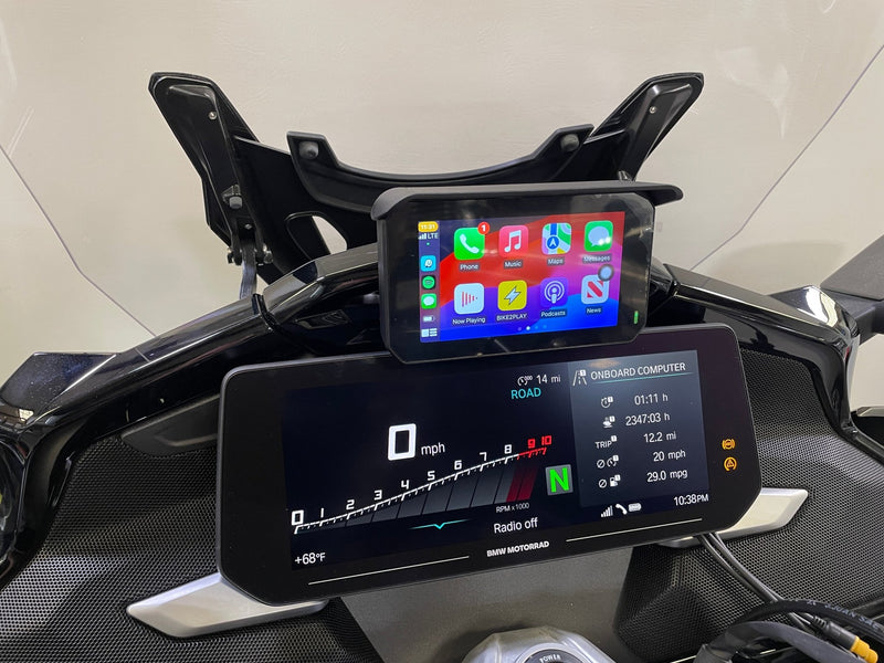 BMW K1600 Bike2Play w/ DVR Apple CarPlay / Android Auto Device With Fr ...