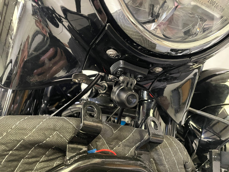 BMW R18B & Transcontinental Bike2Play Apple CarPlay / Android Auto Device w/ Front and Rear DVR Cameras - Motorrad Audio