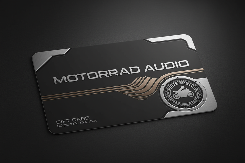 Motorrad Audio Gift Card | Motorrad Audio