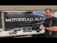 Stage 3 - BMW K1600GT GTL w/ Top Case or Armrests. Front & Rear Speaker Upgrade Package. Cicada Audio 5 1/4