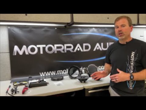 Stage 2 - 2011-2021 BMW K1600 Front Speaker 6 1/2" Upgrade w/ Infinity Kappa Perfect 6 1/2" & Kappa Perfect 3002 Amplifier