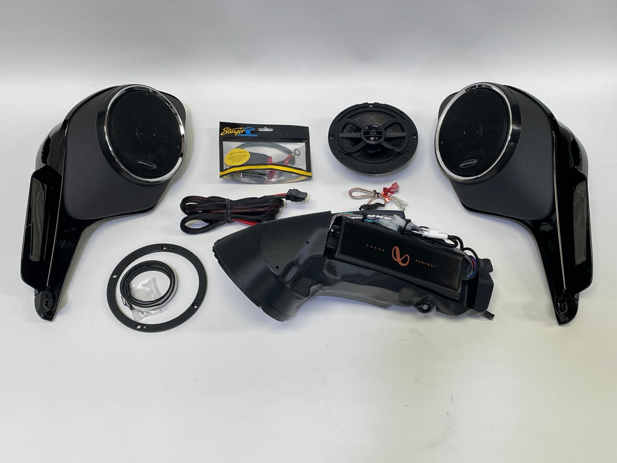 Stage 2 - BMW R18B Upgrade Package - Front Speaker Upgrade w/ The Addi ...