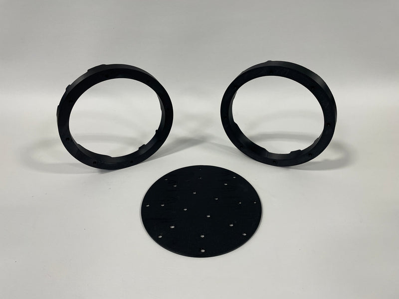 Victory Cross Country 8" Mid - Bass Adapters For Saddlebags - Motorrad Audio