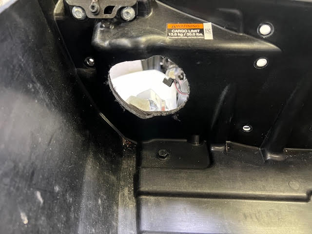 Victory Cross Country Tour Pack 6 1/2" Speaker Adapters - Motorrad Audio