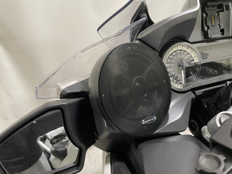 Stage 2.5 - 2014-2020 BMW R1200RT & R1250RT Front Speaker 6 1/2" Upgrade w/ Infinity Kappa Perfect 6 1/2" & Kappa Perfect 5004 Amplifier - Motorrad Audio